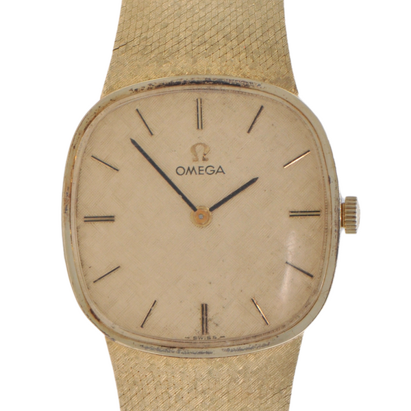 Vintage 14K Gold Omega Wristwatch C.1970