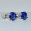18K Blue Sapphire Stud Earrings - Westmount, Montreal, Quebec