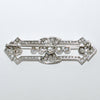 Art Deco Diamond Brooch in Platinum - Westmount, Montreal, Quebec