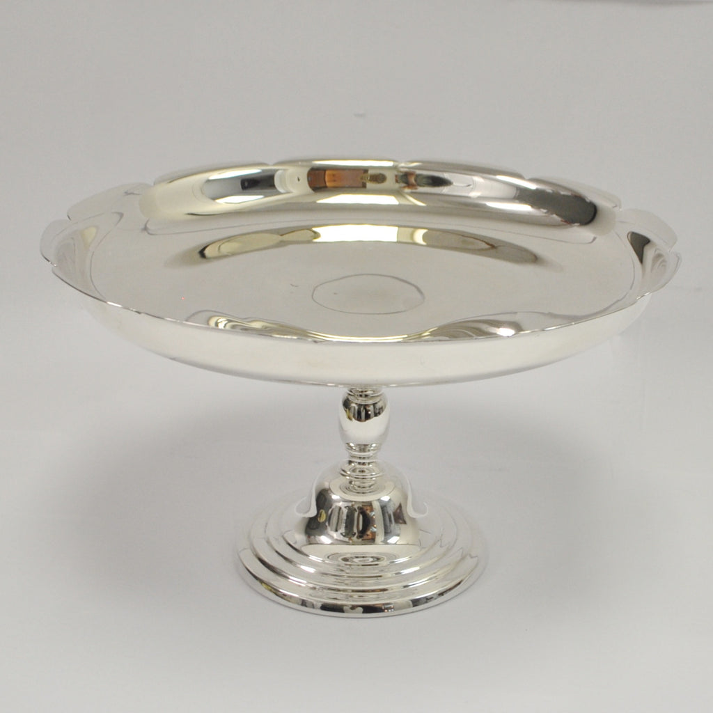 Black Star & Gorham Sterling Pedestal Dish - Westmount, Montreal - Daisy Exclusive