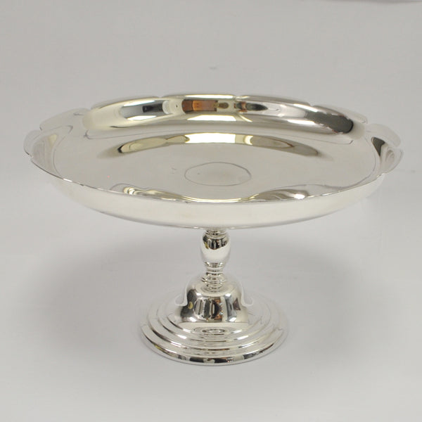 Black Star & Gorham Sterling Pedestal Dish - Westmount, Montreal - Daisy Exclusive