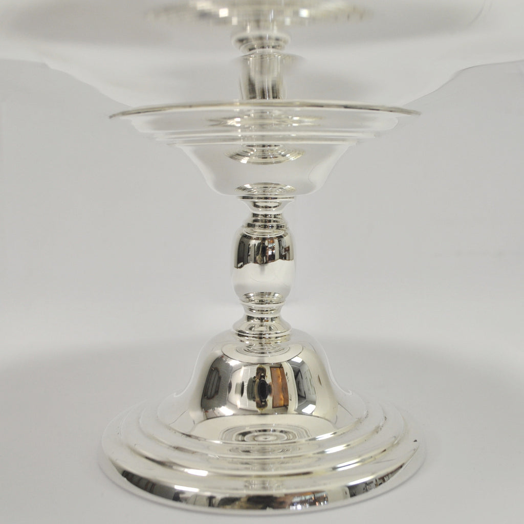 Black Star & Gorham Sterling Pedestal Dish - Westmount, Montreal - Daisy Exclusive