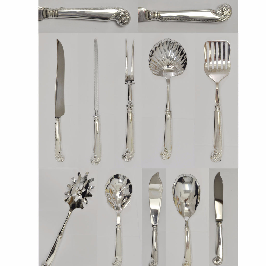 Birks Windsor Pistol Handle pattern silverware