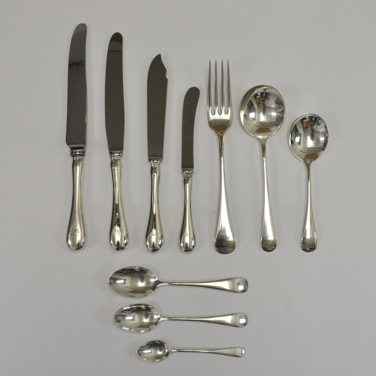 BIRKS OLD ENGLISH - Individual Place Setting and Serving Pieces