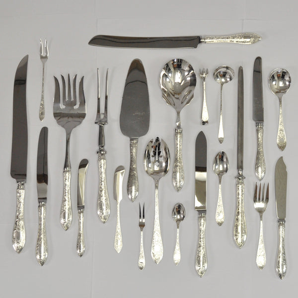 Henry Birks and Sons Tudor Scroll silverware - Westmount, Montreal - Daisy Exclusive