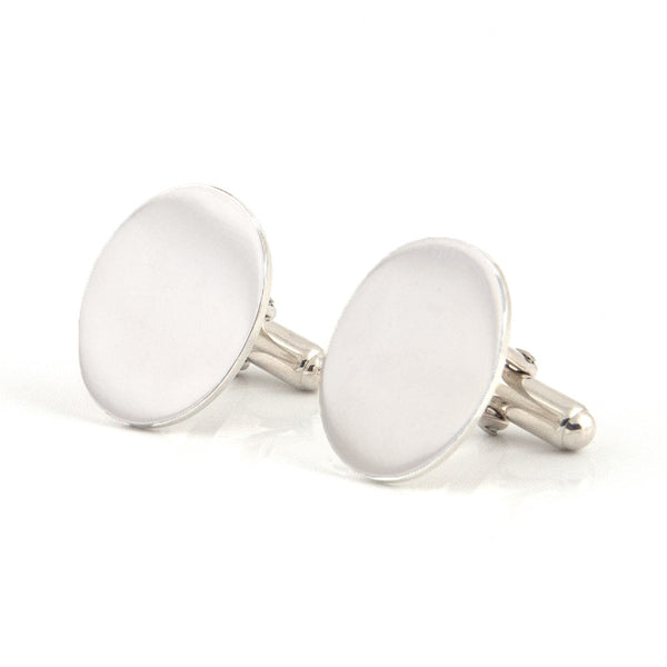 Classic Sterling Oval Cufflink - Westmount, Montreal