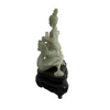 Early 20th Century 'Guanyin' Jadeite Sculpture + Montreal Estate Jewelers
