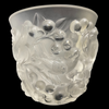 Mid-Twentieth Century Lalique France 'Avallon' Opalescent Glass Vase + Montreal Estate Jewelers