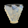 Mid-Twentieth Century Lalique France 'Moissac' Opalescent Glass Vase