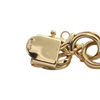 Vintage Retro 10K Yellow Gold Large Double Hoop Link Bracelet + Montreal Estate Jewelers