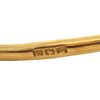 Vintage Children's Egyptian 18K Gold Slide Bangle Bracelet