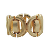 Mid-Century Solid 18k Yellow Gold Cuff Bracelet (C.1960) + Montreal Estate Jewelers