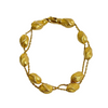 Vintage Italian 18K Gold Bead Bracelet + Montreal Estate Jewelers