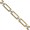 Vintage 14k Gold Rectangular Link Bracelet + Montreal Estate Jewelers