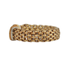 Estate Italian 'Fope' Diamond 18k Gold Open Cuff Bracelet + Montreal Estate Jewelers