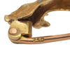 Vintage 18k Gold Fawn Pin