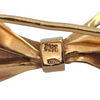 Retro Italian 18k Gold Bow Brooch + Montreal Estate Jewelers