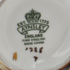 Vintage Aynsley 'Orchard Gold' Creamer and Open Sugar Bowl Set Signed 'N.Brunt' and 'D.Jones' + Montreal Estate Jewelers