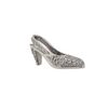 Diamond 18K White Gold Shoe Charm (C. 2000) + Montreal Estate Jewelers