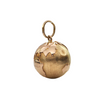 Vintage Italian 18K Two-Toned Gold Globe Charm + Montreal Estate Jewelers