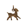Vintage 14K Yellow Gold baby Goat Charm + Montreal Estate Jewelers