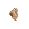 Vintage Gold Rooster Charm + Montreal Estate Jewelers