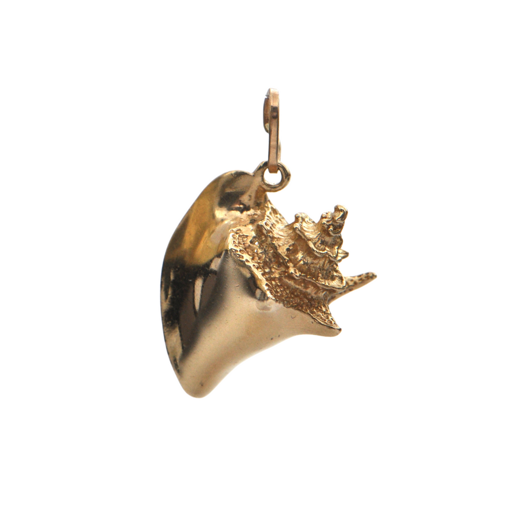 Shell 2025 pendant gold