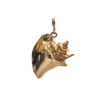 Vintage Conch Shell Gold Charm/Pendant + Montreal Estate Jewelers