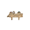 Vintage 18k Gold Grand Piano Charm + Montreal Estate Jewelers