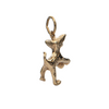 Vintage 14k Yellow Gold Cat Charm + Montreal Estate Jewelers