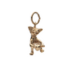 Vintage 14k Yellow Gold Cat Charm + Montreal Estate Jewelers