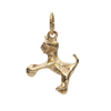 Vintage 14k Yellow Gold Cat Charm + Montreal Estate Jewelers