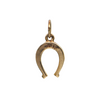 Vintage 10K Gold Horseshoe Charm + Montreal Estate Jewelers