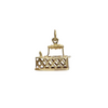 Vintage 10k Gold Iron Charm + Montreal Estate Jewelers