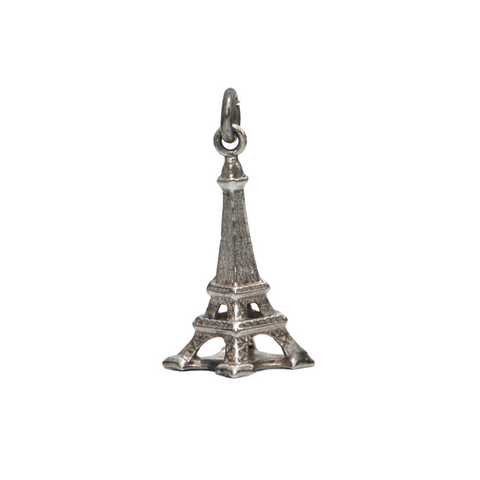 Vintage Sterling Silver Eifel Tower Charm + Montreal Estate Jewelers