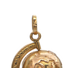 Vintage 18k Gold Mechanical Terrestrial Globe Charm + Montreal Estate Jewelers