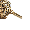 Vintage 14k Gold Birds Nest Charm with Seed Pearl Eggs + Montreal Estate Jewelers 