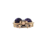 Vintage Amethyst and Diamond 14K Gold Clasp + Montreal Estate Jewelers