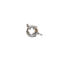 Vintage 14k Gold Spring Ring Clasp + Montreal Estate Jewelers