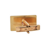 Vintage 14/18k Gold Padparadscha Sapphire Cufflinks + Montreal Estate Jewelers