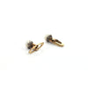 Vintage Birks Japanese Cultured Pearl Stud Cufflinks in 14k Yellow Gold + Montreal Estate Jewelers