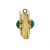 18K Yellow Gold Book Charm + Montreal Estate Jewelers
