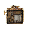 14K Yellow Gold Piano Music Box Charm + Montreal Estate Jewelers
