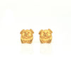 Vintage 18K Yellow Gold Pig Stud Earrings + Montreal Estate Jewelers