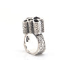 Walter Schluep Textured Sterling Silver Ring + Montreal Estate Jewelers