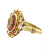 Mid-Century Madeira Citrine 18K Yellow Gold Ring + Montreal Estate Jewelers