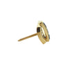 Paash Sapphire 18K Yellow Gold Tie Pin + Montreal Estate Jewelers