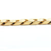 Unsigned Walter Schluep 18K Yellow Gold Curb Link Chain Bracelet