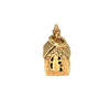 Vintage 10K Yellow Gold Church Charm + Montreal Estate Jewelers