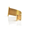 Italian Milanese Mesh 18K Yellow Gold Watch Strap + Montreal Estate Jewelers